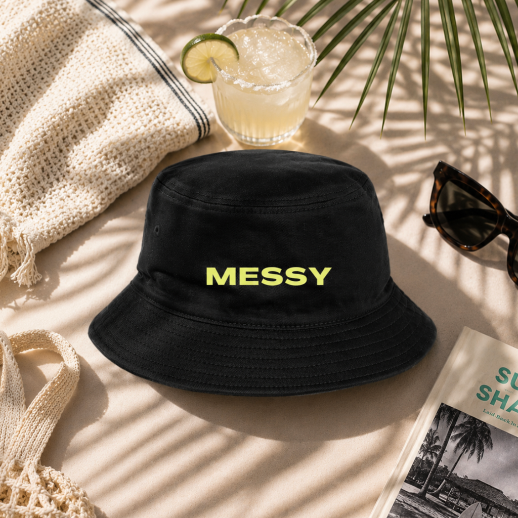 Messy Luxury™  Bucket Hat (Laser Green)